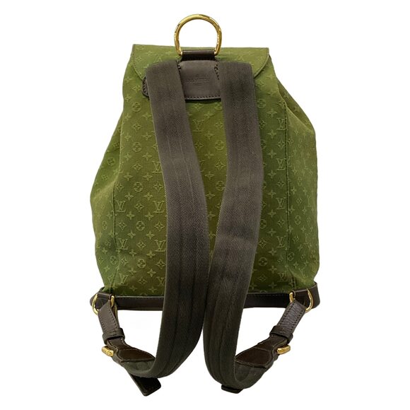Louis Vuitton Montsouris Monogram Mini Backpack M92456 Jacquard Leather main image 8